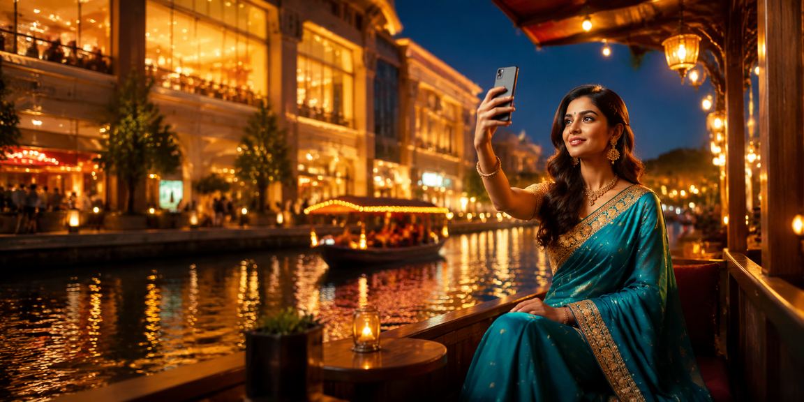 Excited players watching live lottery draw on mobile